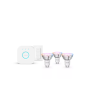 Philips Hue E WCA 345 GU10 3kit SW EU , GU10 , 4.7 W , 16 million colors, White and colored light