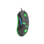 Fury Hunter 2.0, RGB LED light, Black, Wired Optical Gaming Mouse