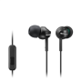 Sony In-ear Headphones EX series, Black , Sony , MDR-EX110AP , In-ear , Black