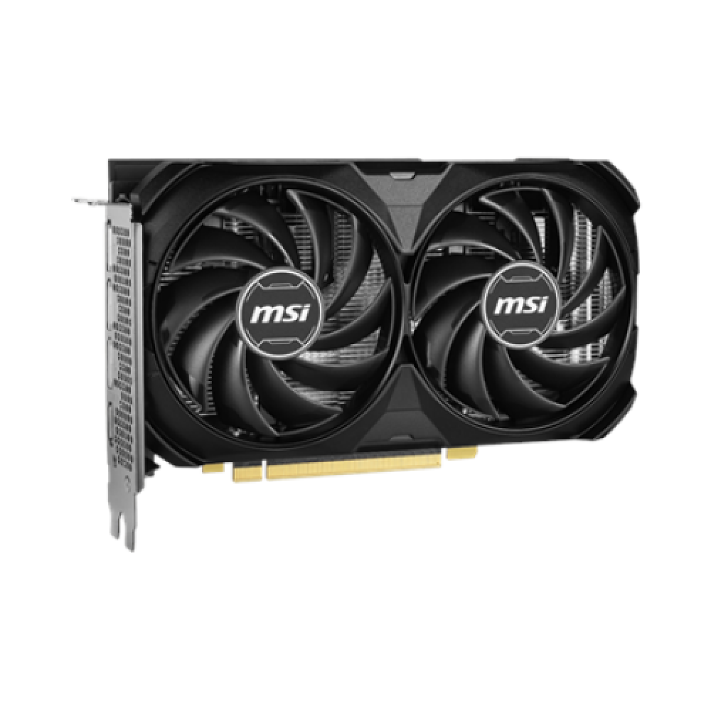 GeForce RTX 4060 Ti 8G VENTUS 2X BLACK E1 OC , NVIDIA , 8 GB , GeForce RTX 4060 Ti , GDDR6 , HDMI ports quantity 1 , PCI Express Gen 4 x16 (uses x8)