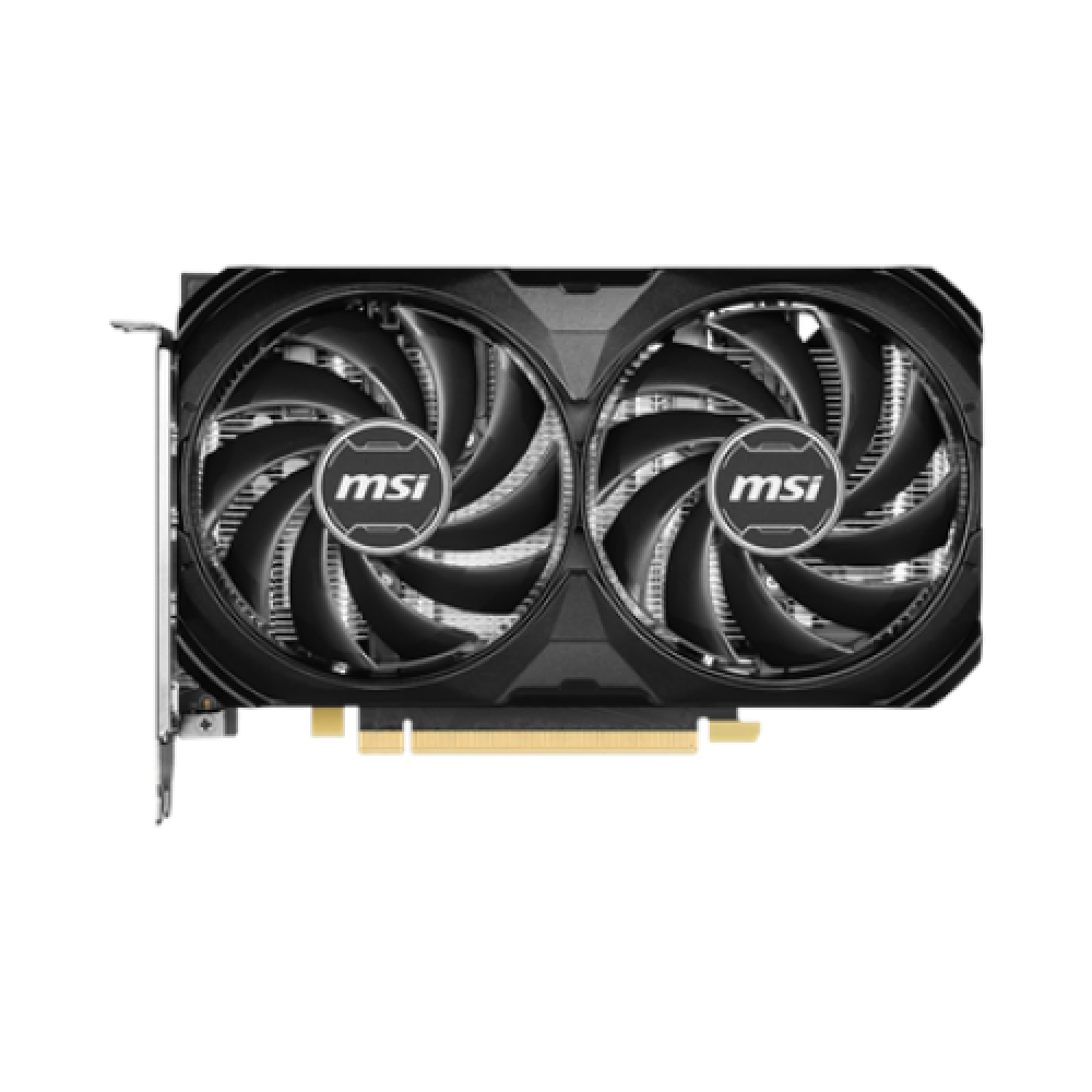 GeForce RTX 4060 Ti 8G VENTUS 2X BLACK E1 OC , NVIDIA , 8 GB , GeForce RTX 4060 Ti , GDDR6 , HDMI ports quantity 1 , PCI Express Gen 4 x16 (uses x8)