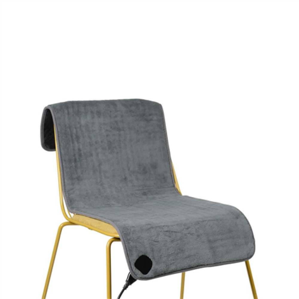 Tristar Electrical chair blanket, 110 x 40 cm , BW-4772 , Number of heating levels 6 , Number of persons 1 , Washable , Remote control , Fleece , 100 W , Grey