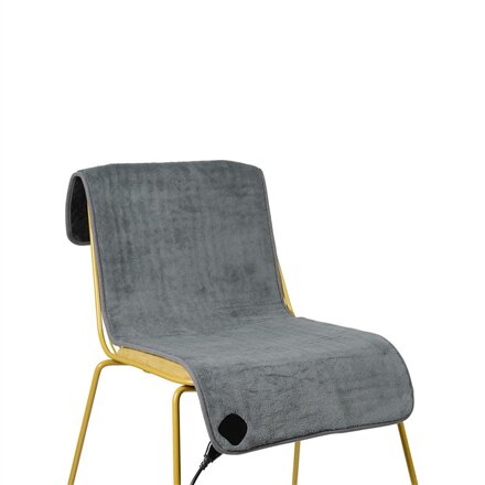 Tristar Electrical chair blanket, 110 x 40 cm , BW-4772 , Number of heating levels 6 , Number of persons 1 , Washable , Remote control , Fleece , 100 W , Grey