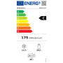 LG Refrigerator , GBBS322CEV , Energy efficiency class C , Free standing , Combi , Height 203 cm , Fridge net capacity 262 L , Freezer net capacity 113 L , Display , 34 dB , Black