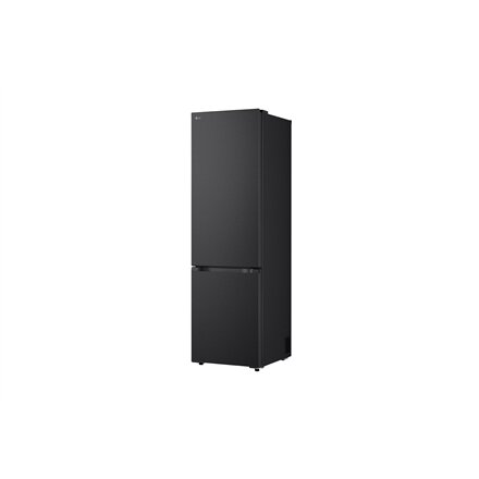 LG Refrigerator , GBBS322CEV , Energy efficiency class C , Free standing , Combi , Height 203 cm , Fridge net capacity 262 L , Freezer net capacity 113 L , Display , 34 dB , Black