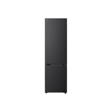LG Refrigerator , GBBS322CEV , Energy efficiency class C , Free standing , Combi , Height 203 cm , Fridge net capacity 262 L , Freezer net capacity 113 L , Display , 34 dB , Black