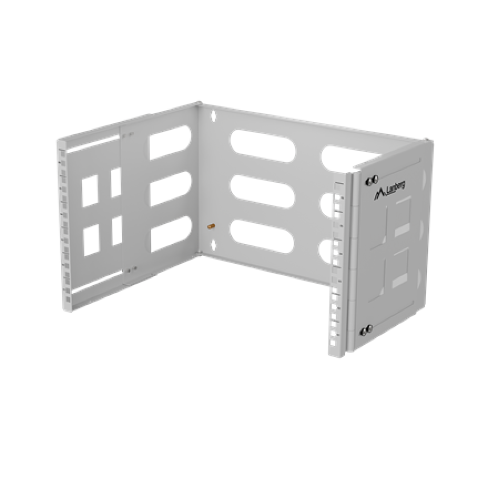 Lanberg Folding Bracket Wall-mount 19 6U , FB01-5406-10S , Grey