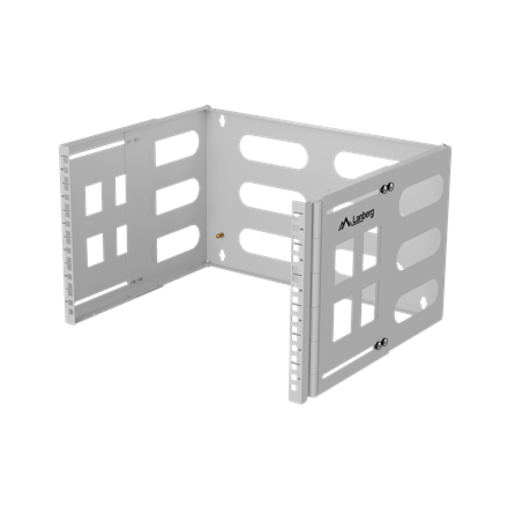 Lanberg Folding Bracket Wall-mount 19 6U , FB01-5406-10S , Grey