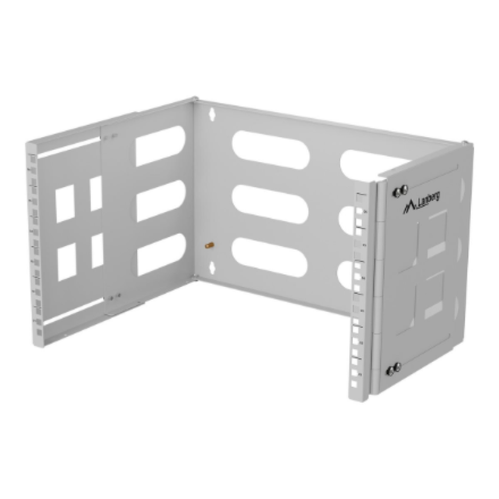 Lanberg Folding Bracket Wall-mount 19 6U , FB01-5406-10S , Grey