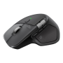 Logitech Logitech MX Master 4 for Business Mouse - Wireless + Bluetooth, 8000 DPI, Space Black , Logitech