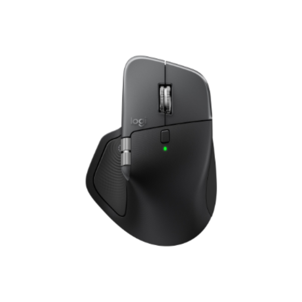 Logitech Logitech MX Master 4 for Business Mouse - Wireless + Bluetooth, 8000 DPI, Space Black , Logitech