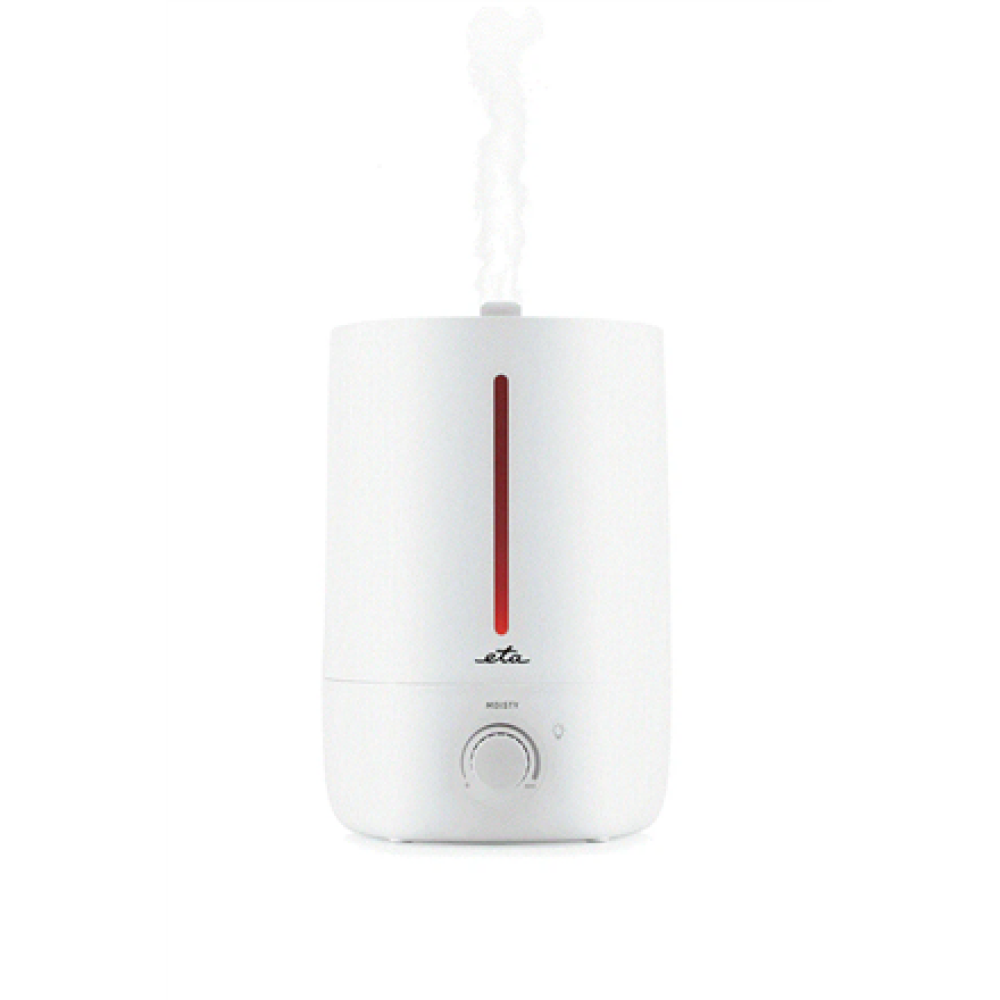 ETA Humidifier , ETA362990000 MOISTY , 40 m³ , 25 W , Water tank capacity 5 L , Ultrasonic technology , White