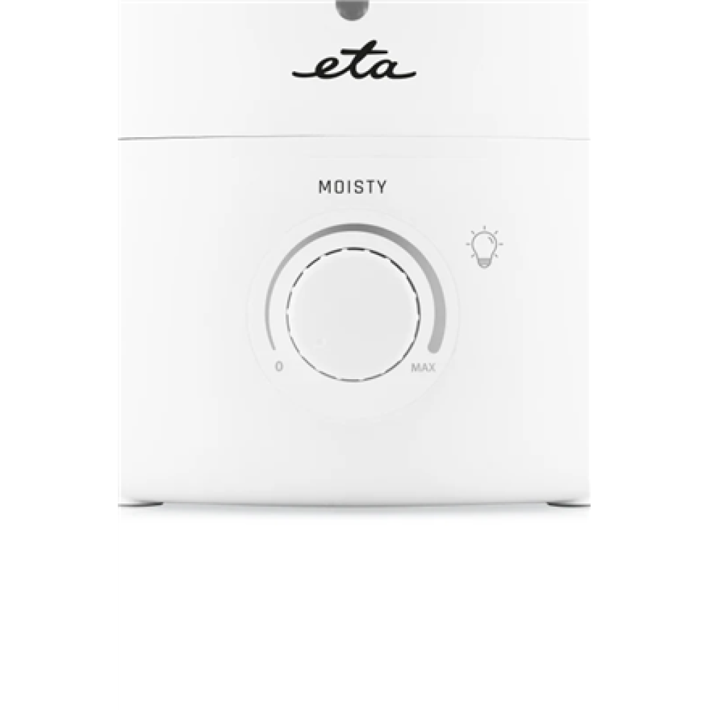 ETA Humidifier , ETA362990000 MOISTY , 40 m³ , 25 W , Water tank capacity 5 L , Ultrasonic technology , White