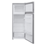 Candy Refrigerator CDV1S514FSE Energy efficiency class F, Free standing, Double Door, Height 145 cm, Fridge net capacity 171 L, Freezer net capacity 42 L, 41 dB, Silver