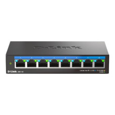 D-Link , DMS-108/E , 8-Port 2.5G Multi-Gigabit Desktop Switch , Desktop , Unmanaged