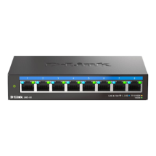 D-Link DMS-108/E , 8-Port 2.5G Multi-Gigabit Desktop Switch , Desktop , Unmanaged