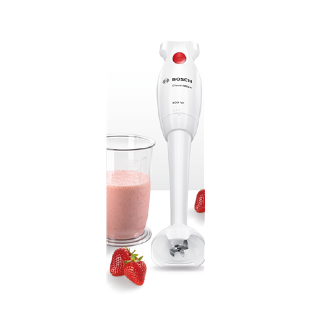 Bosch , Blender , CleverMixx MSM14100 , Hand Blender , 400 W , Number of speeds 1 , White