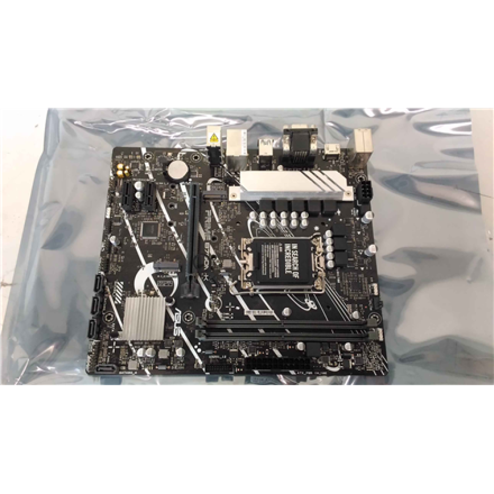 SALE OUT. ASUS PRIME B760M-K , Asus PRIME B760M-K , Processor family Intel , Processor socket LGA1700 , DDR5 DIMM , Number of SATA connectors 4 , USED, REFURBISHED, WITHOUT ORIGINAL PACKAGING AND ACCESSORIES, ONLY BACKPANEL INCLUDED