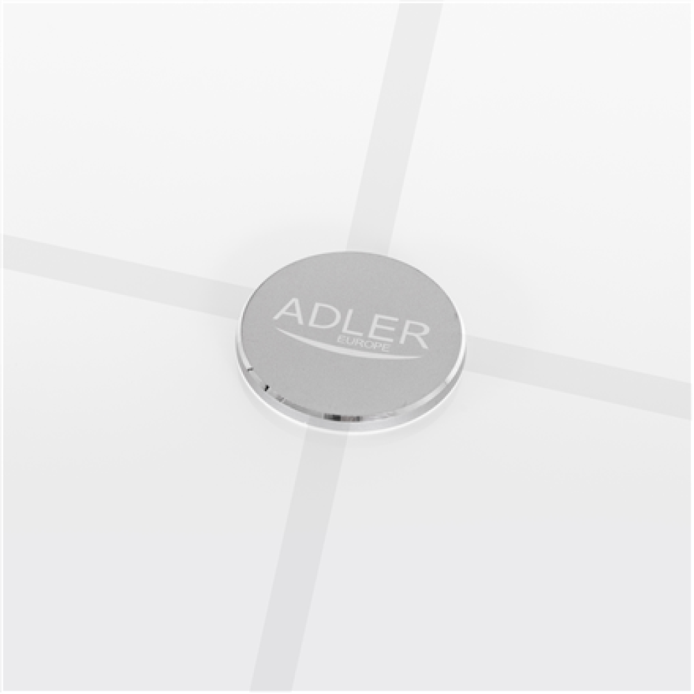 Adler Smart Bathroom Scale , AD 8187 , Maximum weight (capacity) 180 kg , Accuracy 100 g , Body Mass Index (BMI) measuring , White