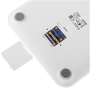 Adler Smart Bathroom Scale , AD 8187 , Maximum weight (capacity) 180 kg , Accuracy 100 g , Body Mass Index (BMI) measuring , White