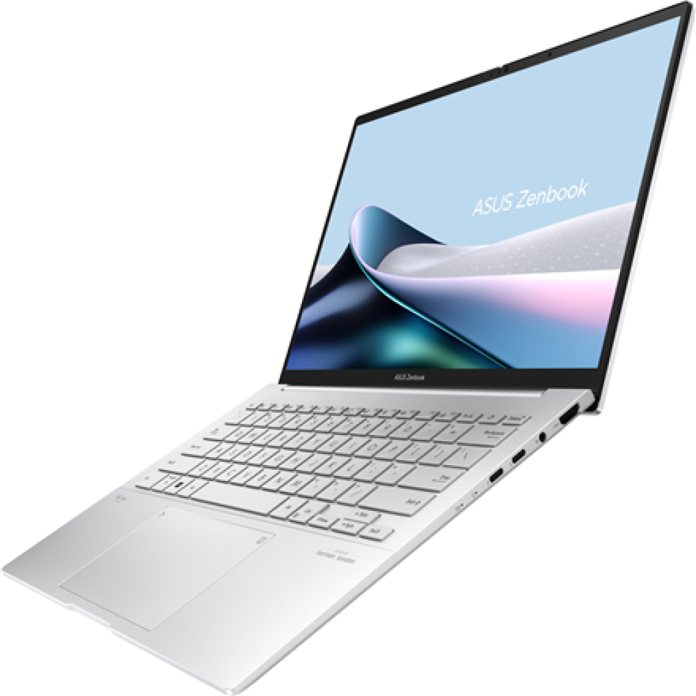 Asus Zenbook 14 UX3405CA-QL219W , Foggy Silver , 14 , OLED , Touchscreen , WUXGA , 1920 x 1200 pixels , Glossy , Intel Core Ultra 5 , 225H , 16 GB , LPDDR5X , Solid-state drive capacity 512 GB , Intel Arc Graphics , Windows 11 Home , 802.11be , Bluetooth 
