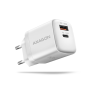 AXAGON Wall Charger 2x port (USB-A+USB-C), 30W , ACU-PQ30W