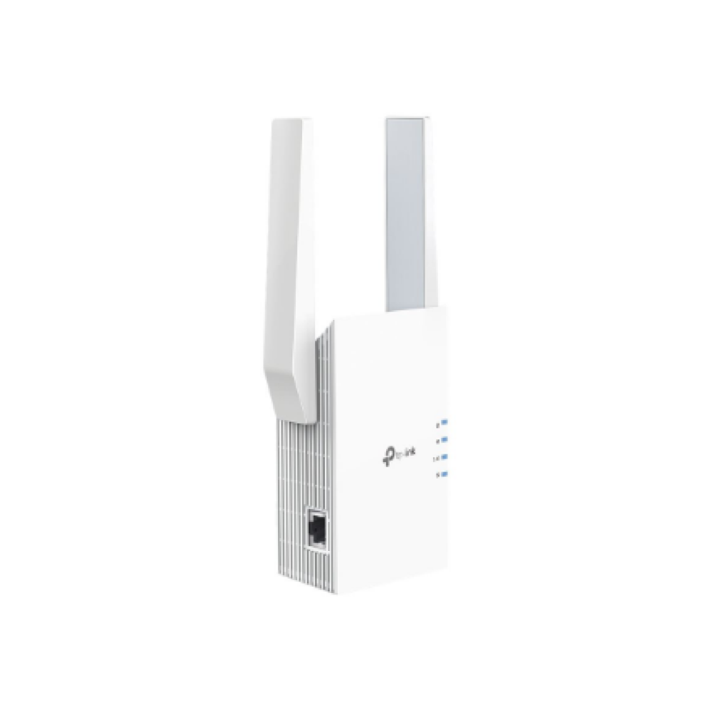 TP-LINK , AX3000 Mesh WiFi 6 Extender , RE705X , 802.11ax , Mesh Support Yes , 2402+574 Mbit/s , Ethernet LAN (RJ-45) ports 1 , No mobile broadband , MU-MiMO No , Antenna type 2x External