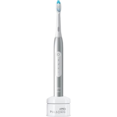 Oral-B Pulsonic Slim Luxe 4000 Sonic , Electric Toothbrush , Rechargeable , For adults , Number of brush heads included 1 , Number of teeth brushing modes 3 , Platinum Oral-B Pulsonic Slim Luxe 4000 Sonic , Electric Toothbrush , Rechargeable , For adults , Number of brush heads included 1 , Number of teeth brushing modes 3 , Platinum
