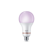 Philips Smart WFB 150W A80 922-65 RGB 1PF/6 , E27 , 18.5 W , Full colour , Bluetooth, Wi-Fi Philips Smart WFB 150W A80 922-65 RGB 1PF/6 , E27 , 18.5 W , Full colour , Bluetooth, Wi-Fi