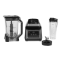 NINJA Mixer Blender 2in1 with Auto IQ , BN750EU , Tabletop , 1200 W , Jar material Plastic , Jar capacity 2.1+0.7 L , Ice crushing , Black/Silver