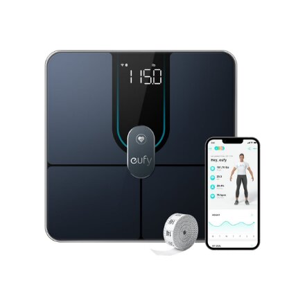Anker Eufy , Smart Scale , P2 Pro , Maximum weight (capacity) 180 kg , Multiple users