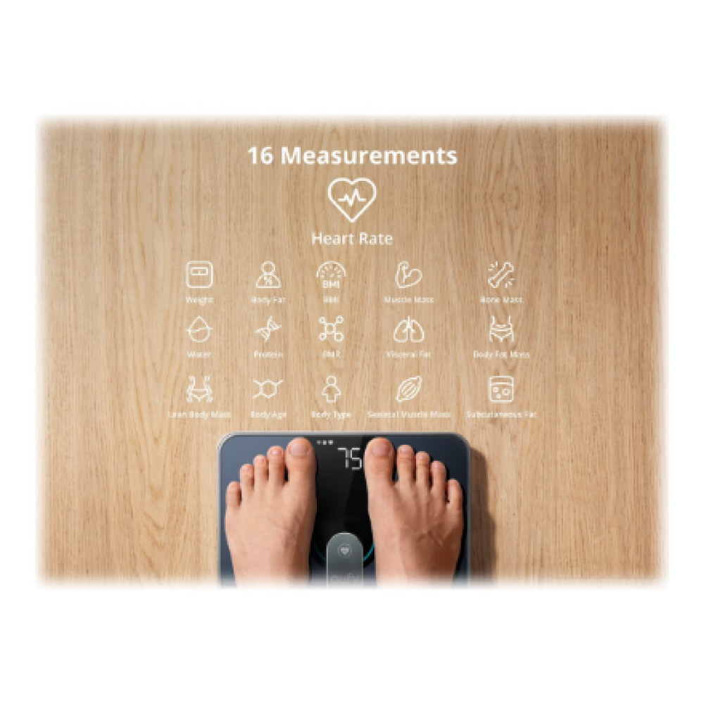 Anker Eufy , Smart Scale , P2 Pro , Maximum weight (capacity) 180 kg , Multiple users