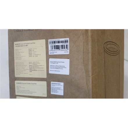 SALE OUT. , Xiaomi Smart Air Purifier 4 Lite Filter , Black , DAMAGED PACKAGING