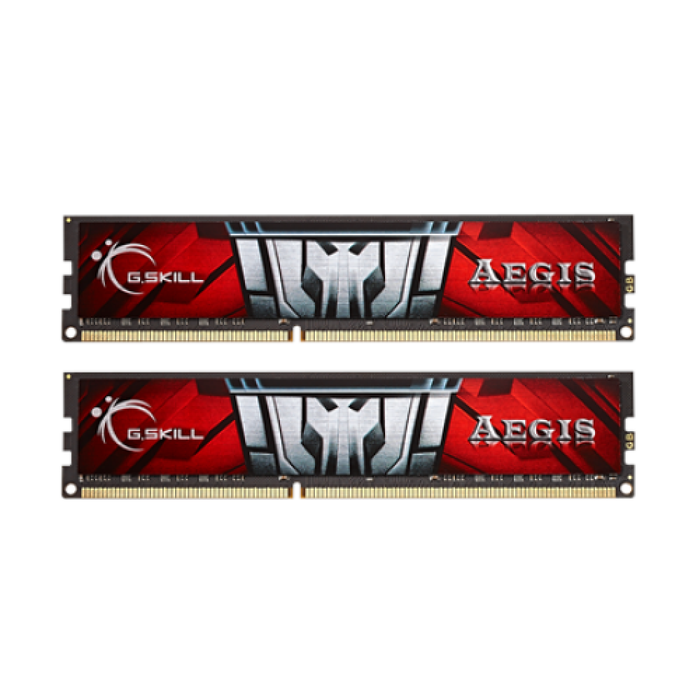 G.Skill , Aegis , 16GB (8GBx2) GB , DDR3 , 1600 MHz , PC/server , Registered No , ECC No