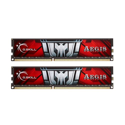 G.Skill , Aegis , 16GB (8GBx2) GB , DDR3 , 1600 MHz , PC/server , Registered No , ECC No