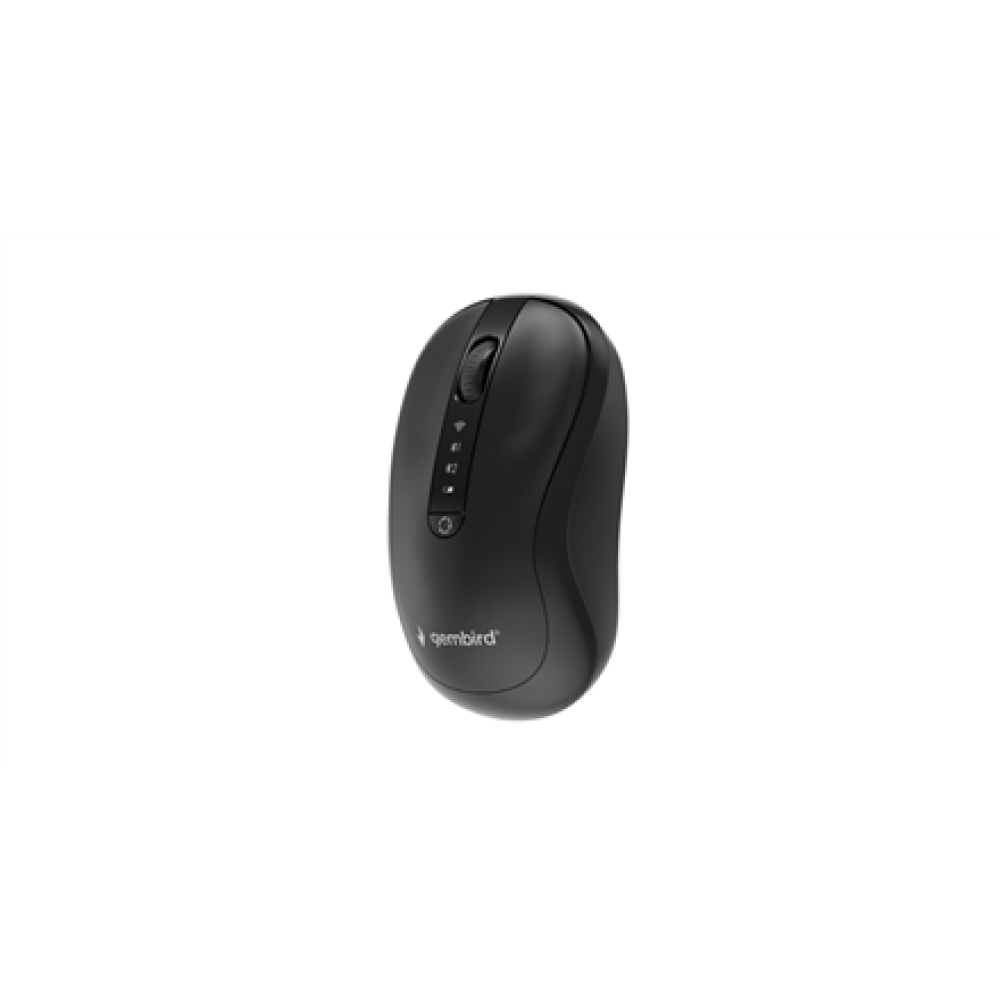 Gembird Dual-mode mouse , MUSW2-4B-01 , Wireless , 2.4G, Bluetooth , Black