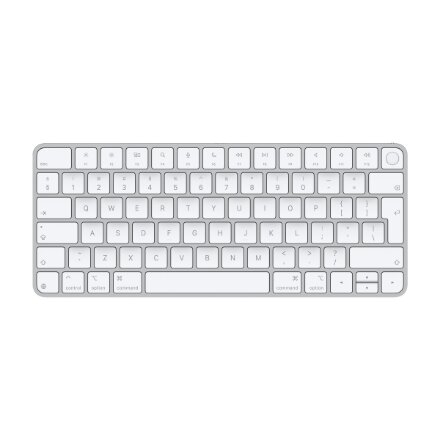 Apple Magic Keyboard with Touch ID for Mac models , MXCK3Z/A , Compact Keyboard , Wireless , Bluetooth , EN , White