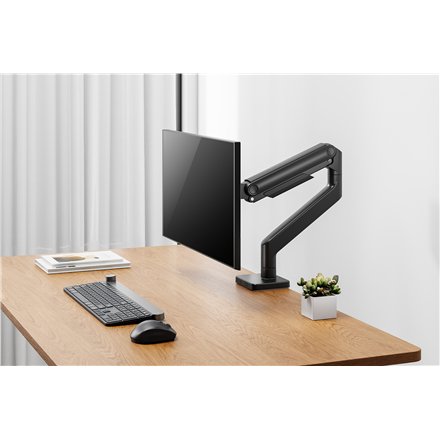 Digitus Desk Mount , Height, tilt, rotation, depth, pivot , Single Monitor Mount , 49 , Maximum weight (capacity) 20 kg , Black