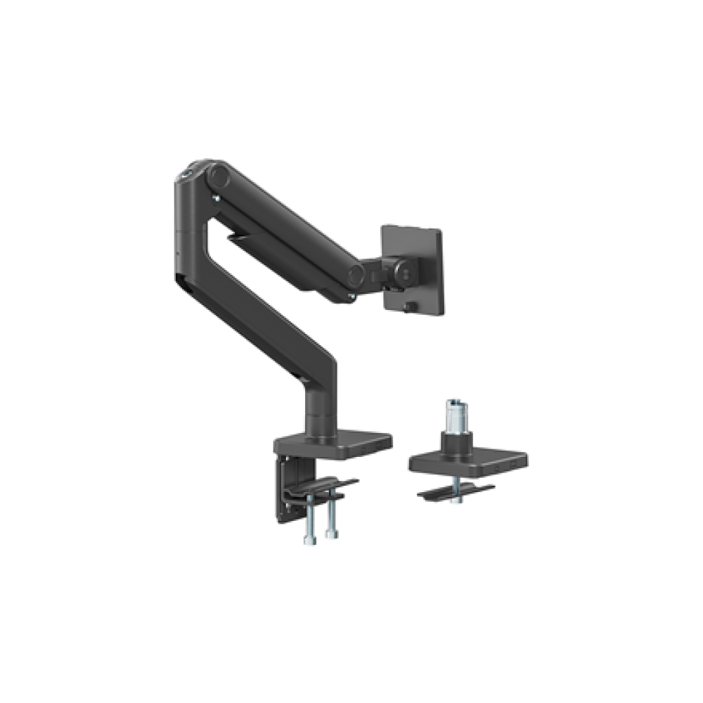 Digitus Desk Mount , Height, tilt, rotation, depth, pivot , Single Monitor Mount , 49 , Maximum weight (capacity) 20 kg , Black