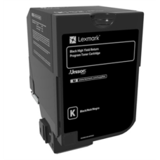 Lexmark 20K Black Return Program Toner Cartridge (CS720, CS725) , Lexmark Black