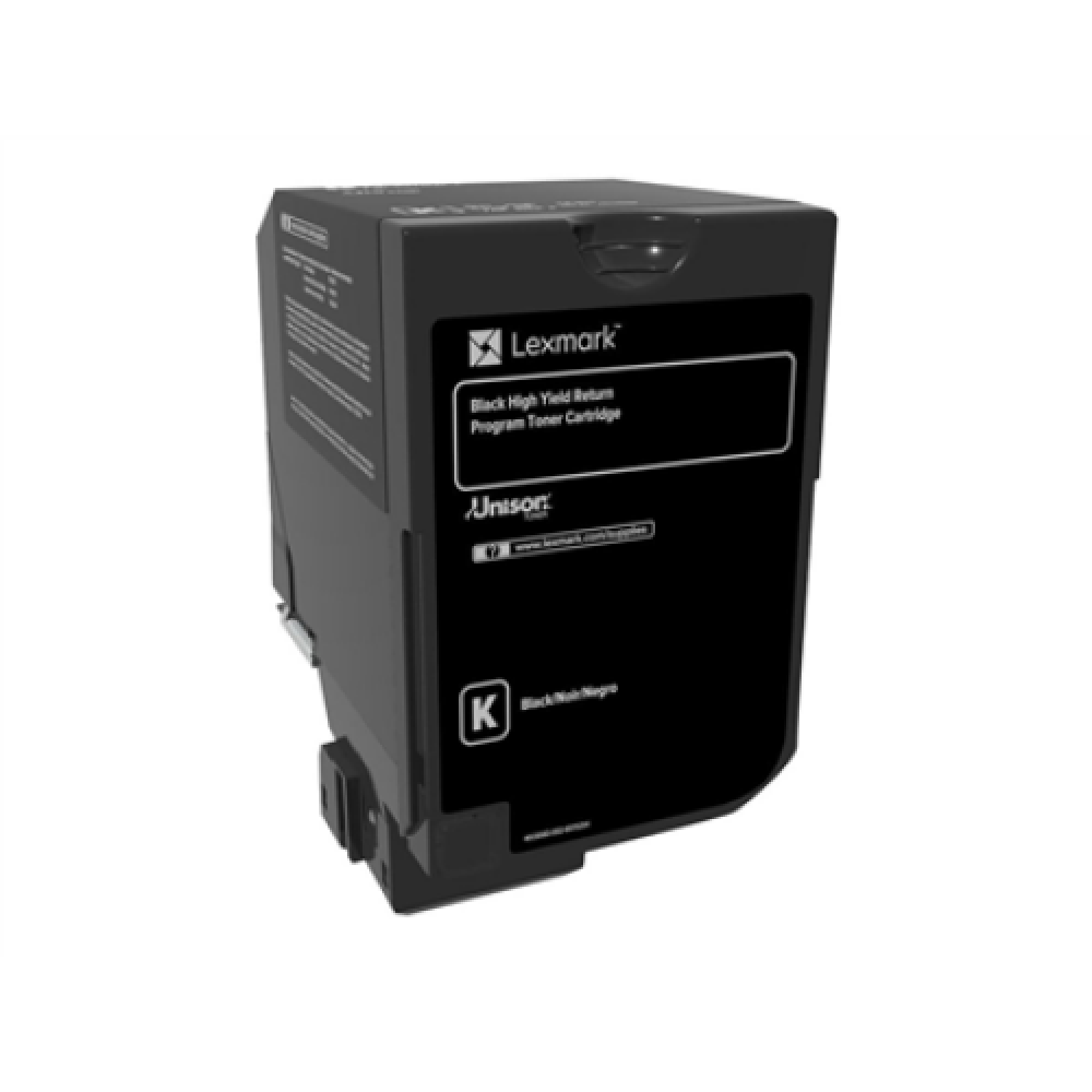 Lexmark 20K Black Return Program Toner Cartridge (CS720, CS725) , Lexmark Black