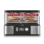 Caso , Food Dehydrator , DH 450 , Power 370-450 W , Number of trays 5 , Temperature control , Integrated timer , Black/Stainless Steel