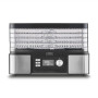 Caso , Food Dehydrator , DH 450 , Power 370-450 W , Number of trays 5 , Temperature control , Integrated timer , Black/Stainless Steel