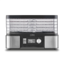 Caso , Food Dehydrator , DH 450 , Power 370-450 W , Number of trays 5 , Temperature control , Integrated timer , Black/Stainless Steel