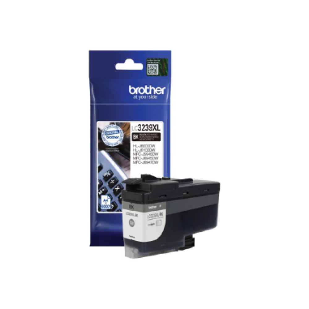 Brother High-yield Ink Cartridge , LC3239XLBK , Ink , Black