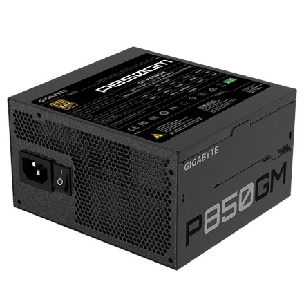 Gigabyte , Power Supply Unit , GP-P850GM , 850 W , 80 PLUS Gold