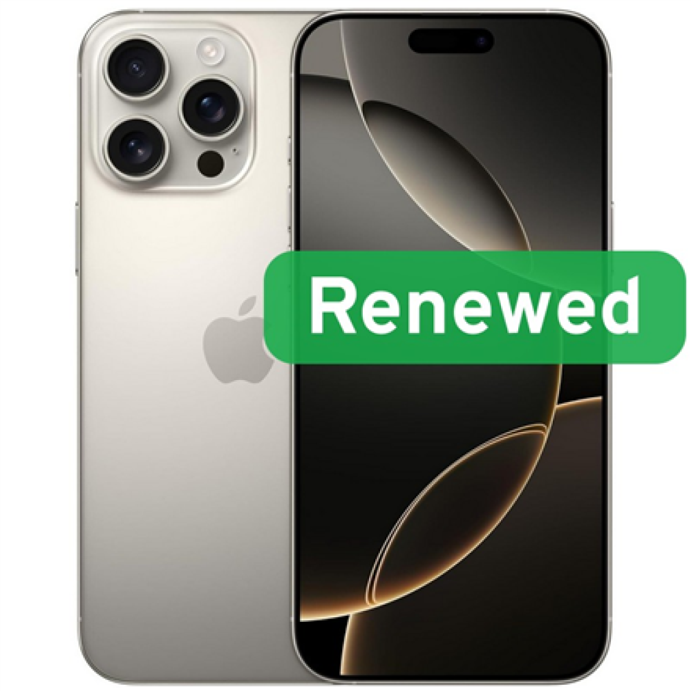 Apple Renew Grade A++ , Apple iPhone 16 Pro Max , Natural Titanium , 6.9 , 512 GB , 5G , iOS