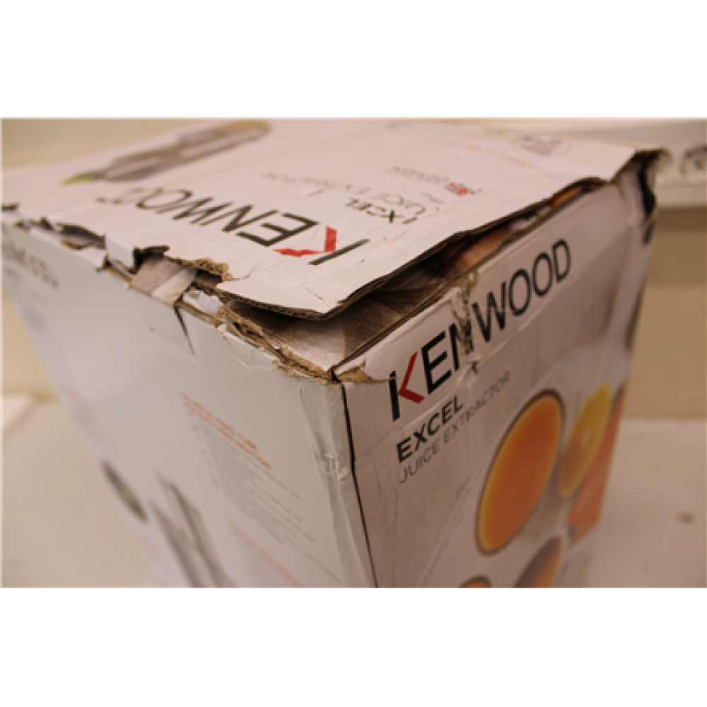 SALE OUT. Kenwood JE850 Juicer, capacity 1,5L, 1500W, metal housing, silver , Kenwood Juicer , JE850 , Type Electrical , Stainless steel , 1500 W , Extra large fruit input , DAMAGED PACKAGING