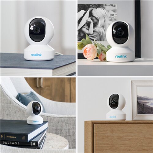 Reolink , Super HD Smart Home WiFi IP Camera , E Series E330 , PTZ , 4 MP , 4mm/F2.0 , H.264 , Micro SD, Max. 512 GB