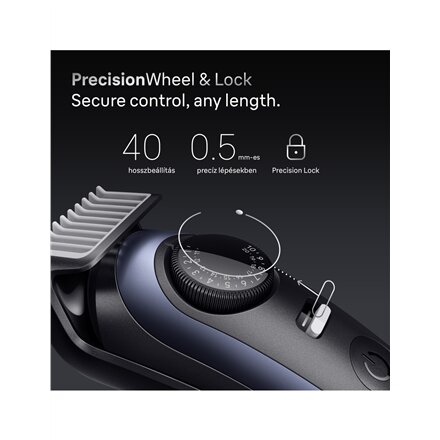 Braun Beard Trimmer , Series 7 BT7540 , Cordless , Number of length steps 40